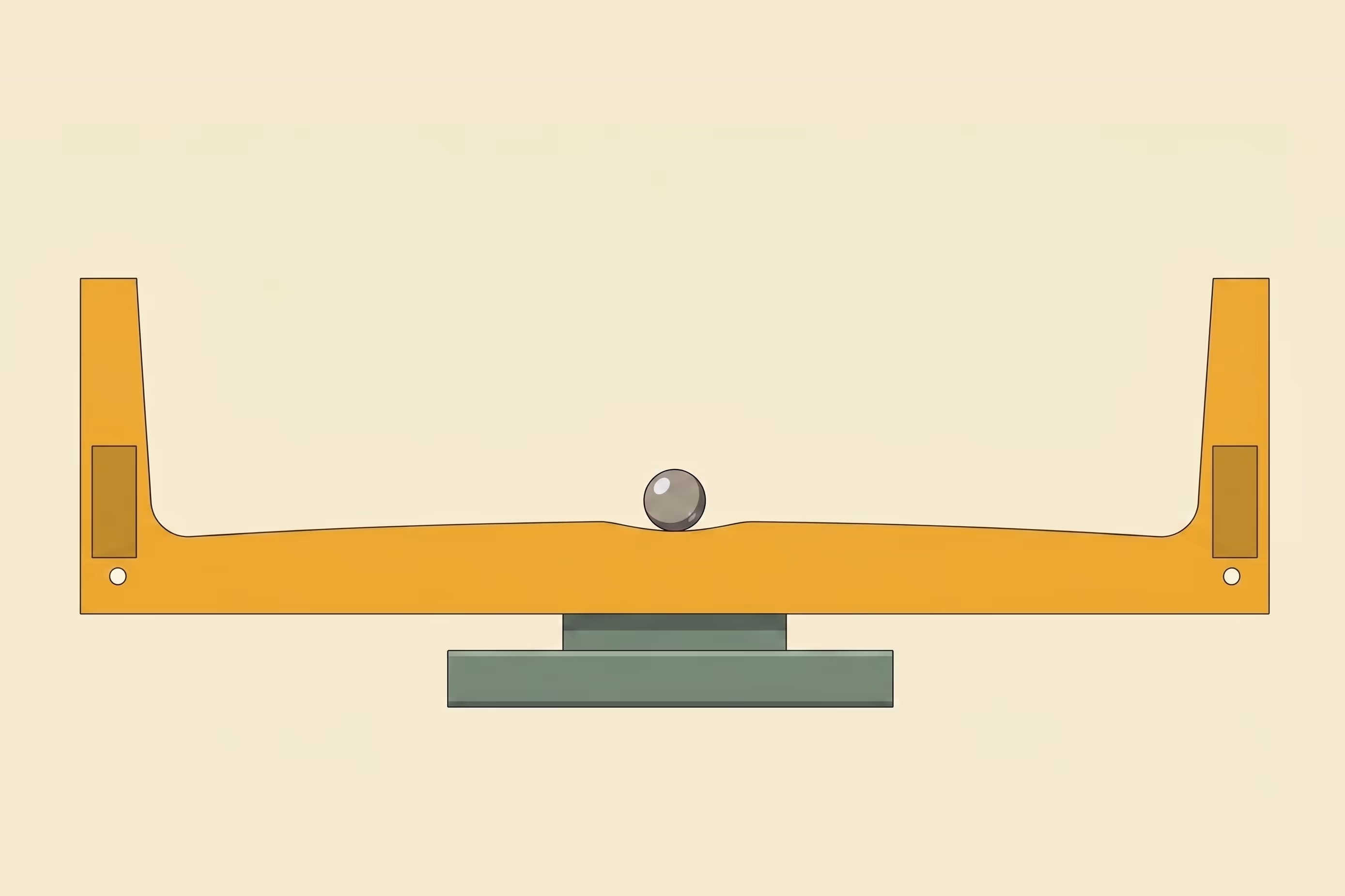 Ball Balancing on Arc